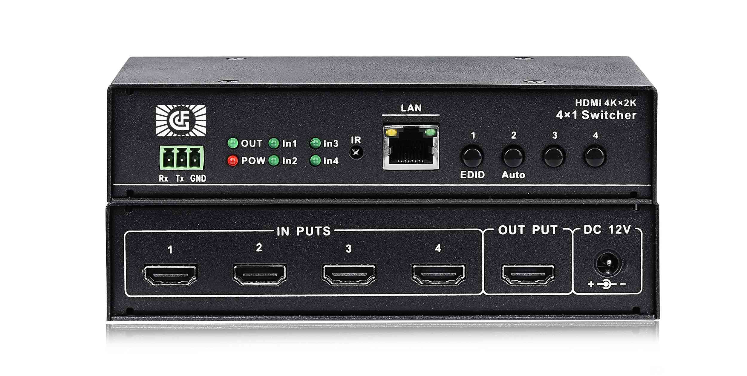 HDMI切换器4进1出带网络控制