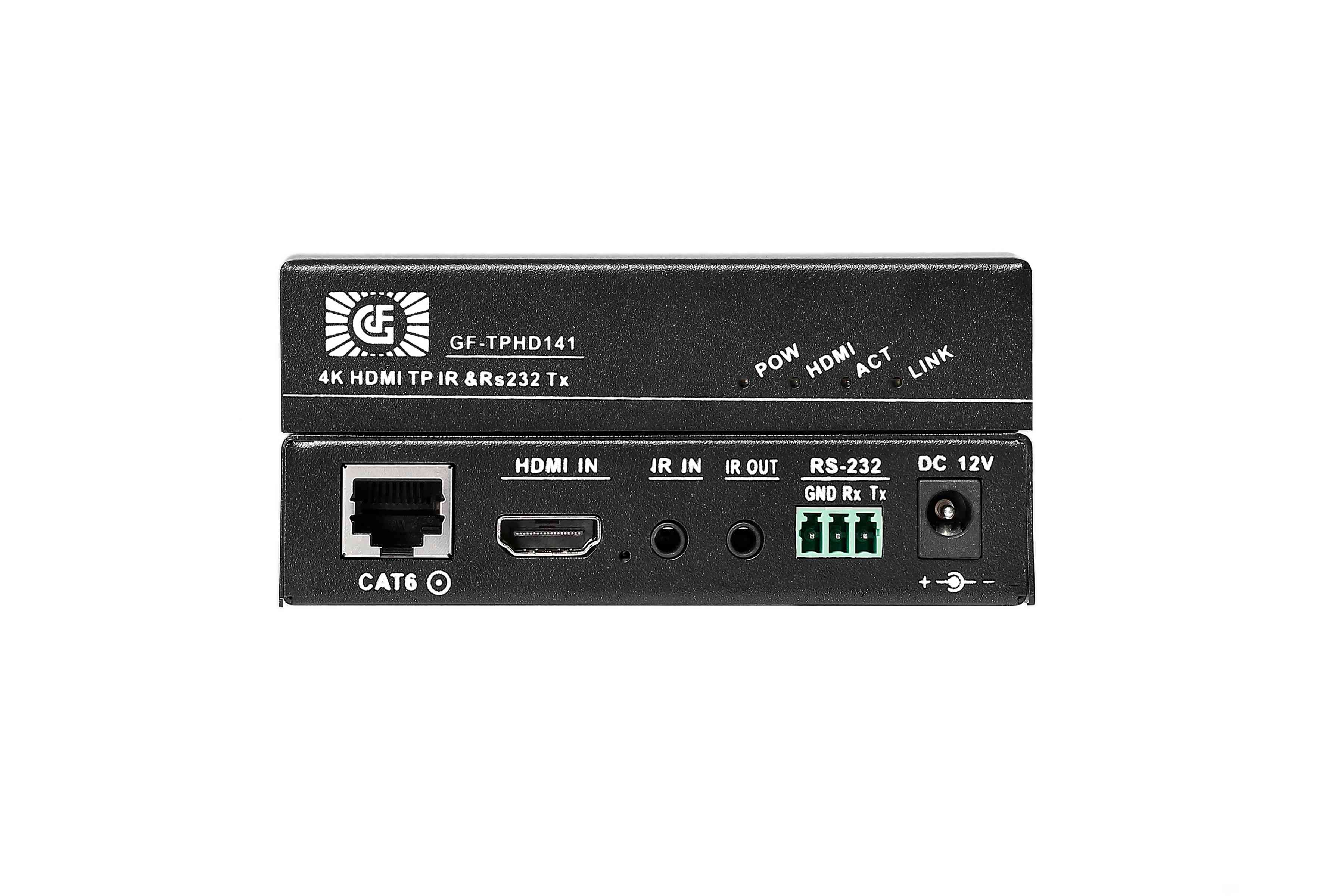 HDBaseT70米远距离无压缩4K传输发射接收器 