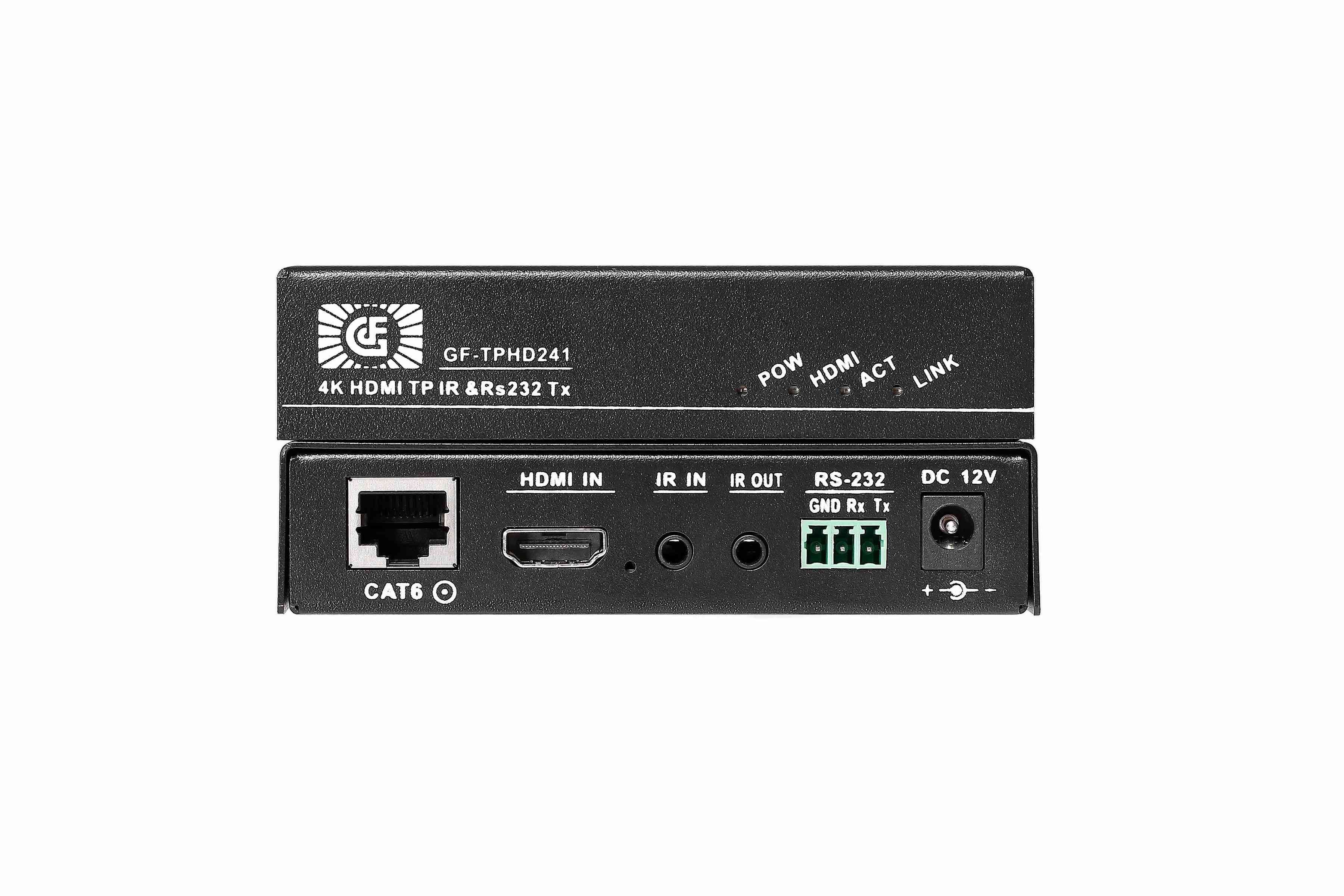 HDBaseT100米远距离无压缩4K传输发射接收器 