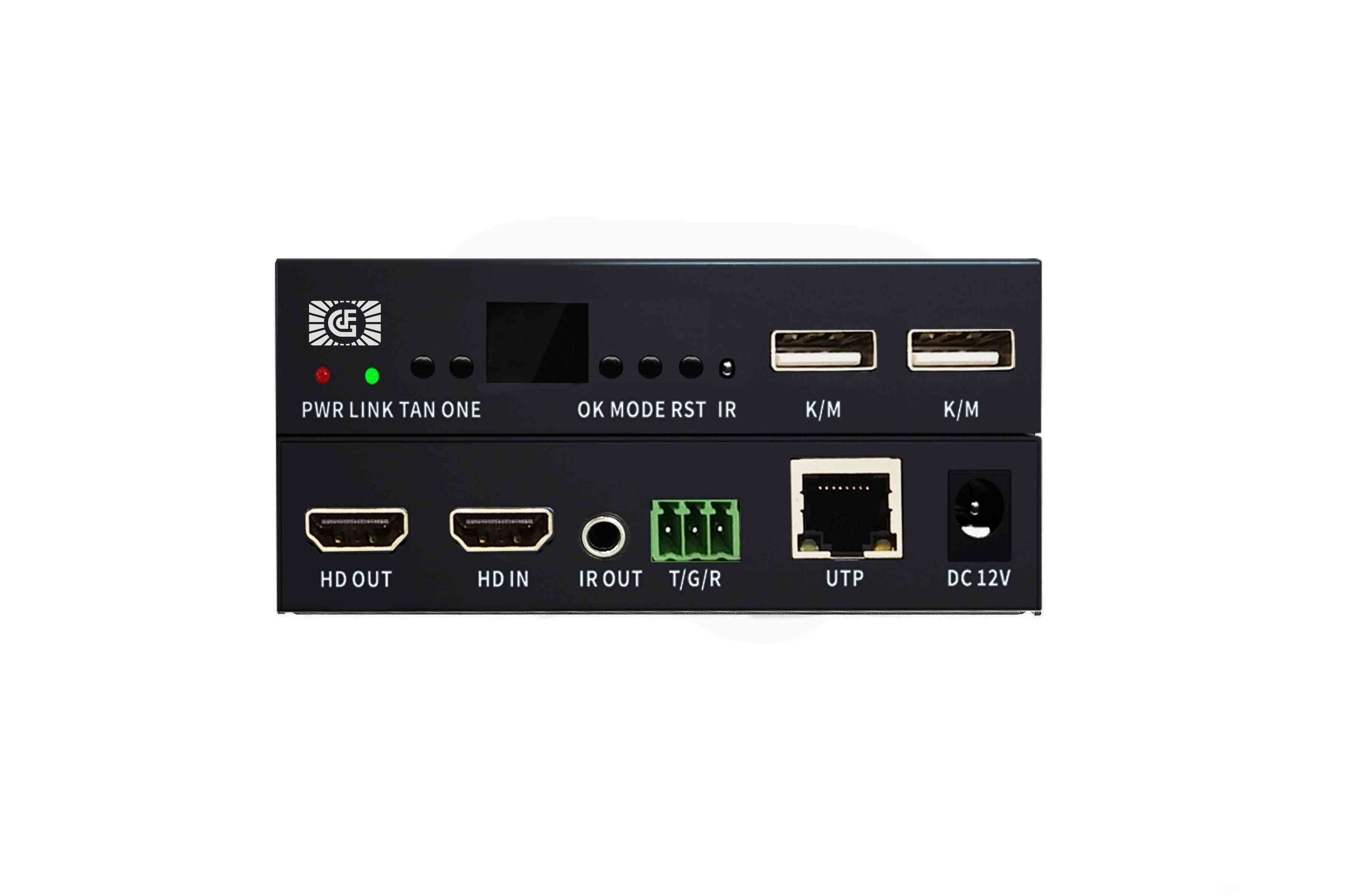 HDMI双绞线2K传输系统150M 带KVM支持232控制