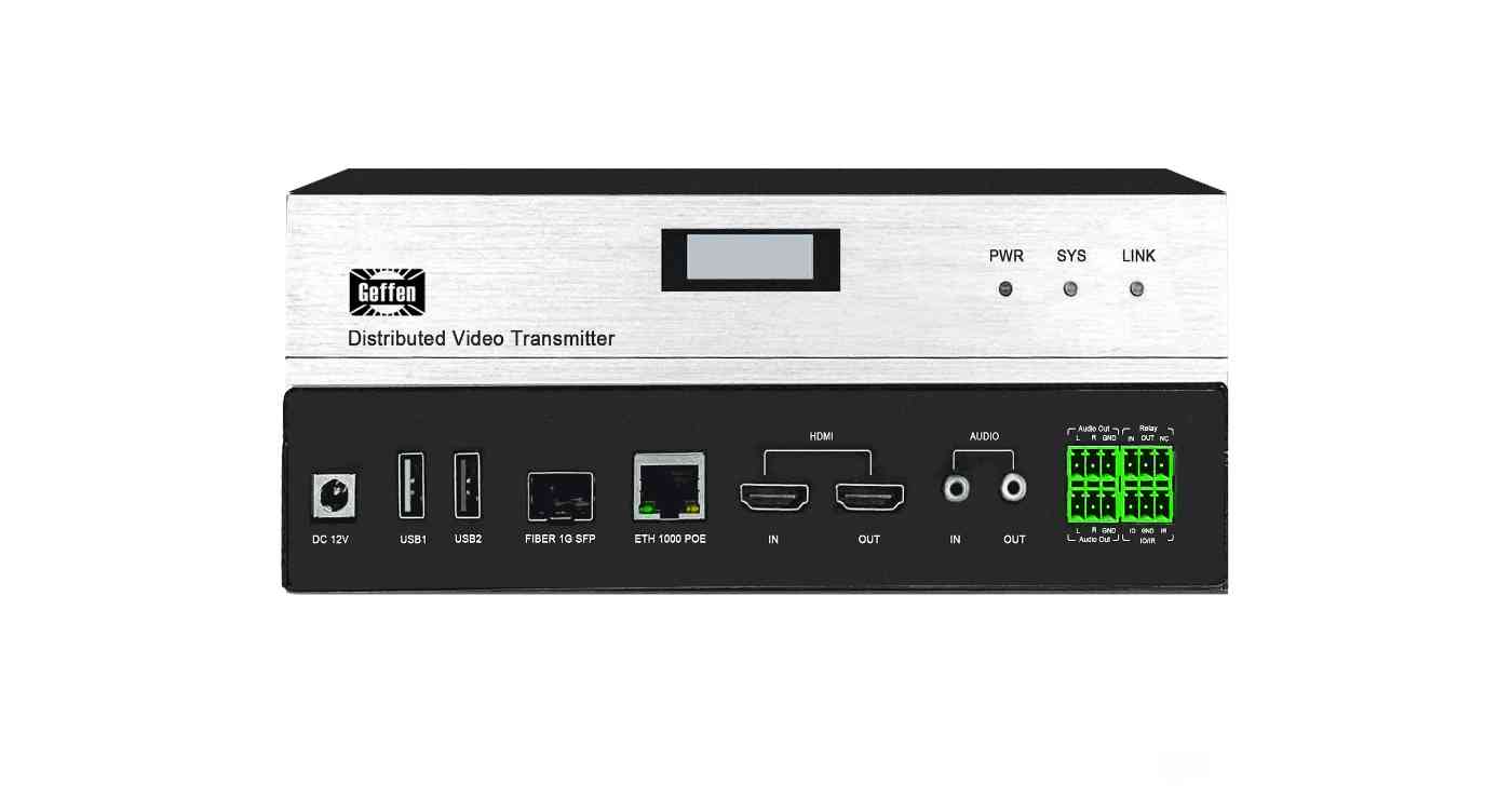 HDMI高清4K30分布式KVM编解码一体机