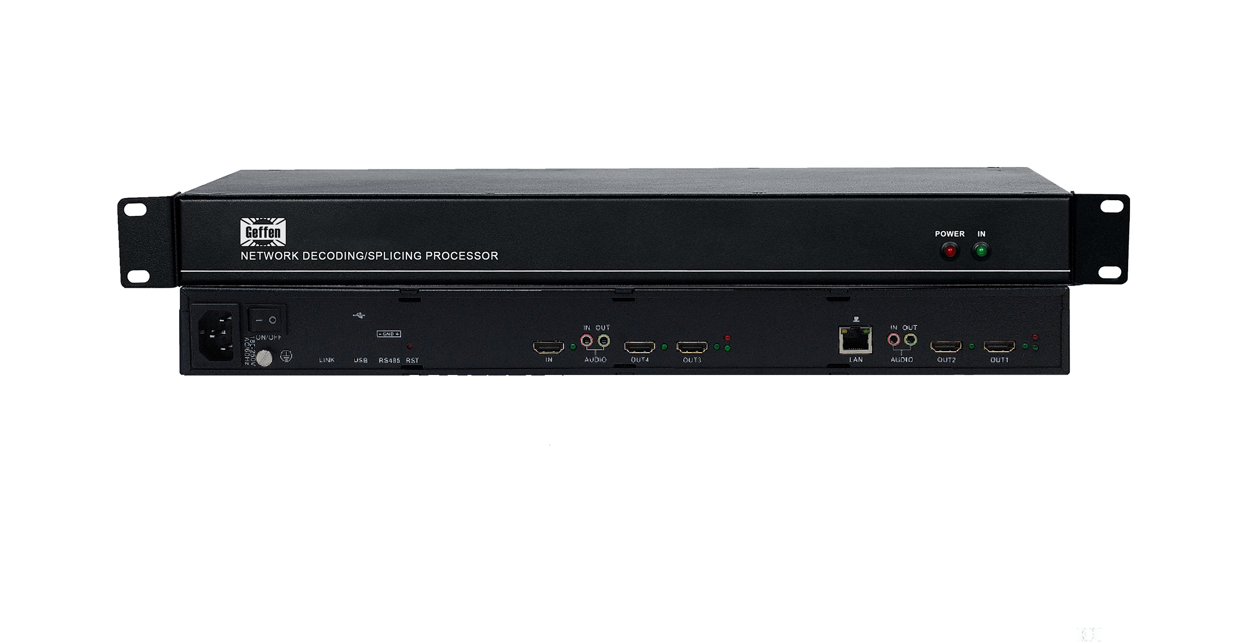 可视化多画面分割ONVIF高清解码器